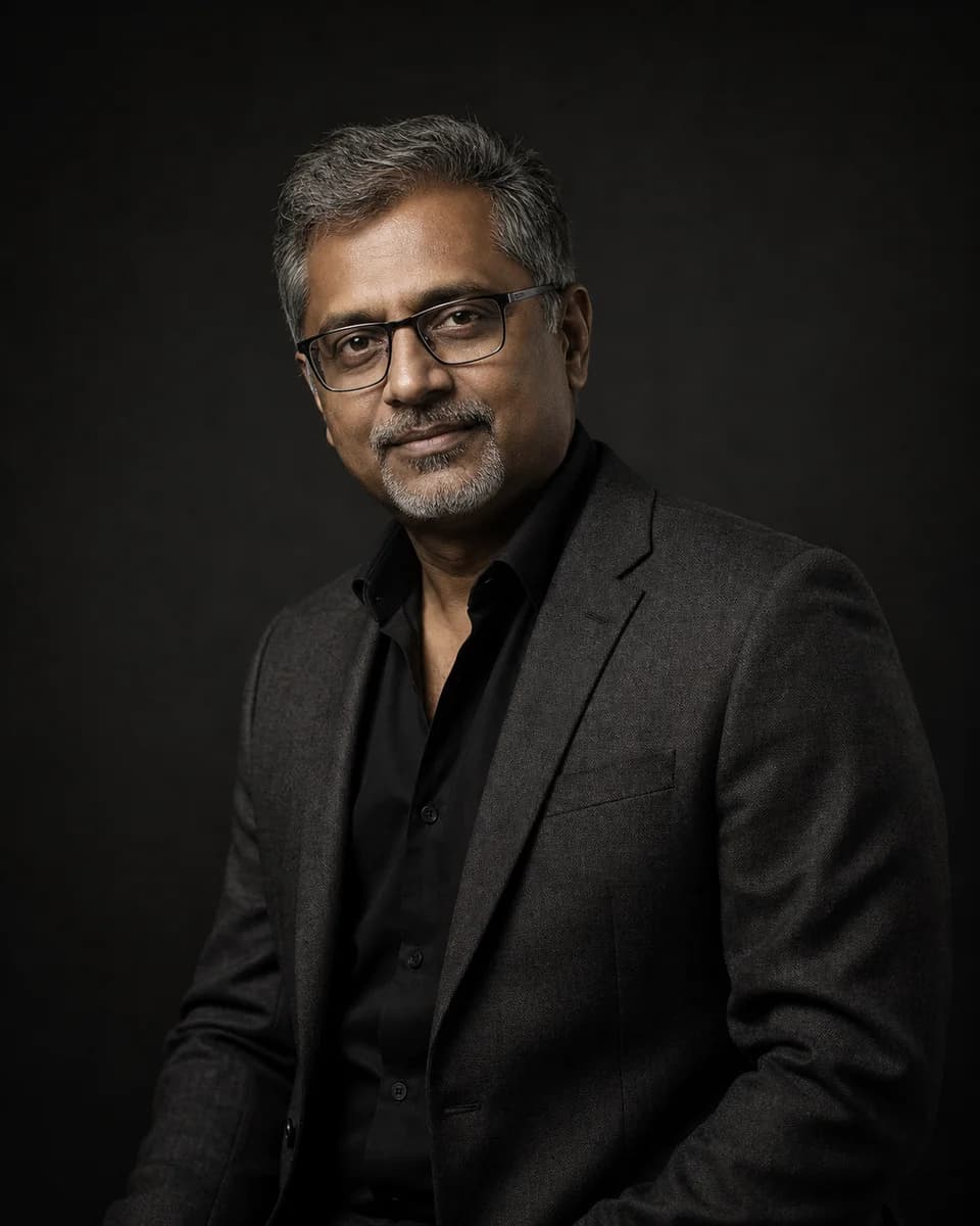 Editorial studio portrait for the Senior ICT Advisor testimonial